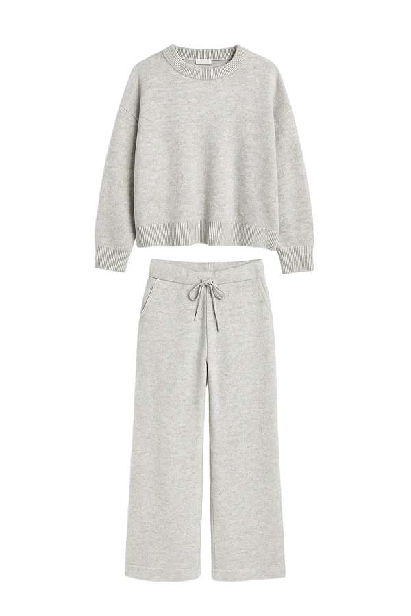 Backless Knit Set